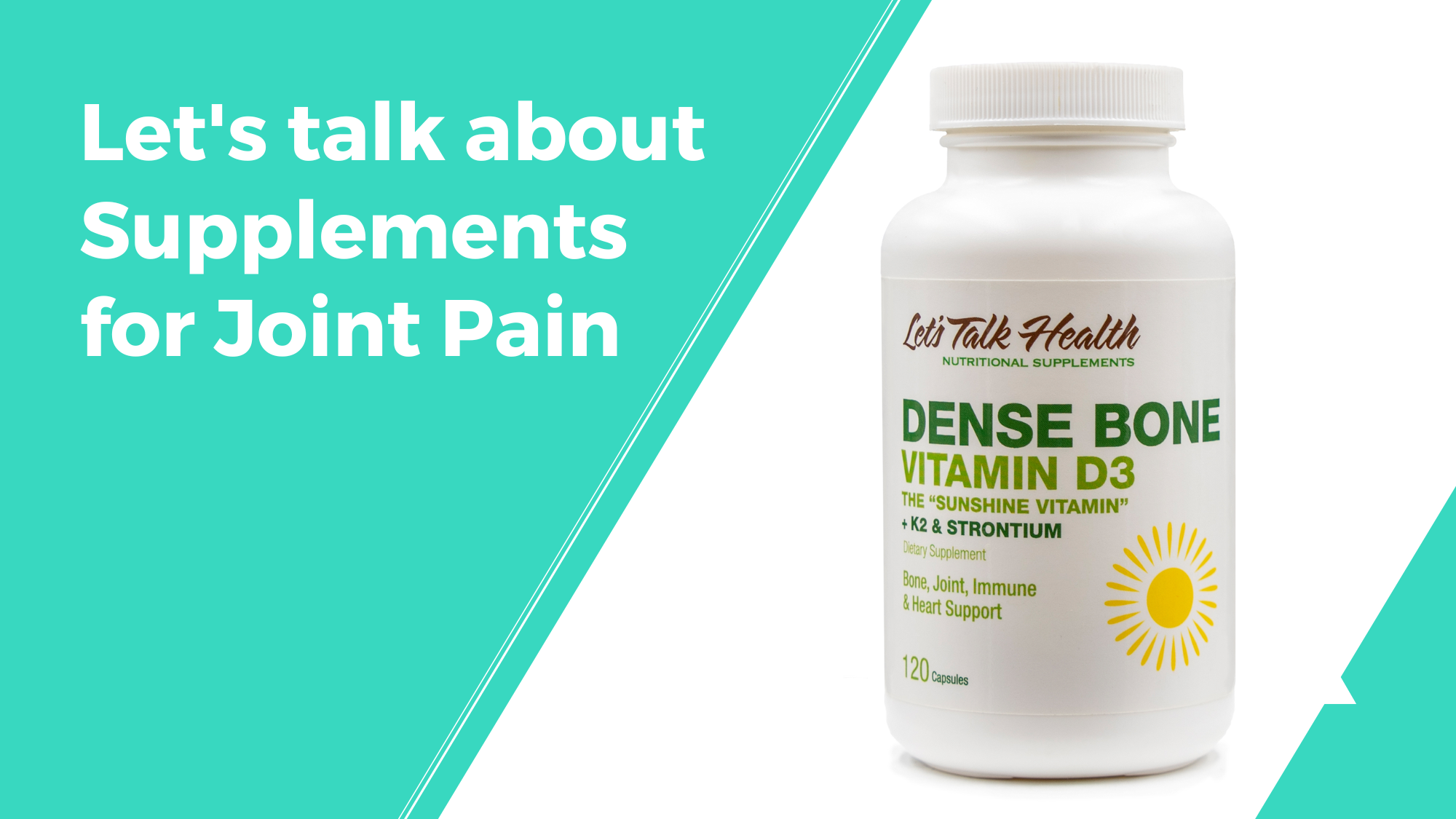 Let's talk about Supplements for Joint Pain